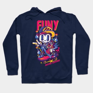 funy moving Forward Hoodie